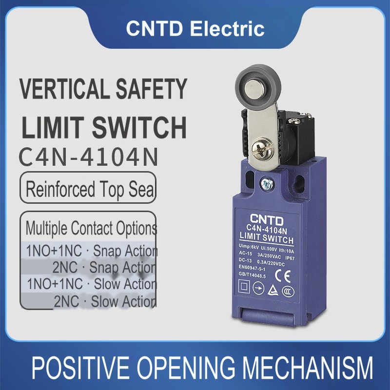 Limit Switch - CNTD C4N-4104N Vertical Safety Limit Switch