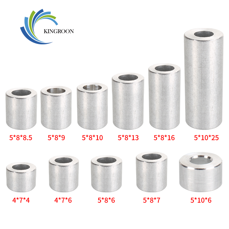 V Slot Wheel - 10/20PCS 3D Printer Parts Aluminium Spacer
