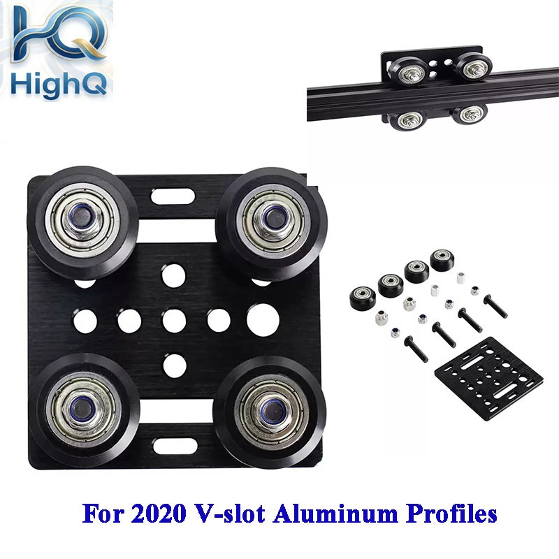 V Slot Wheel - 3D Printer Pulley 2020 V-Openbuildd Wheels