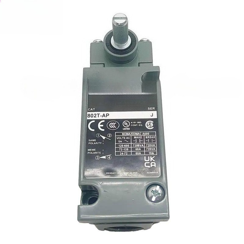Limit Switch - New Factory Sealed 802T-AP Metal Plug-In
