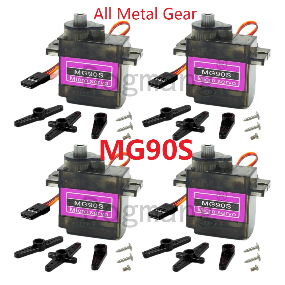 Servo Motor - MG90S Servo 1/2/4/10/20/50 Pcs All Metal