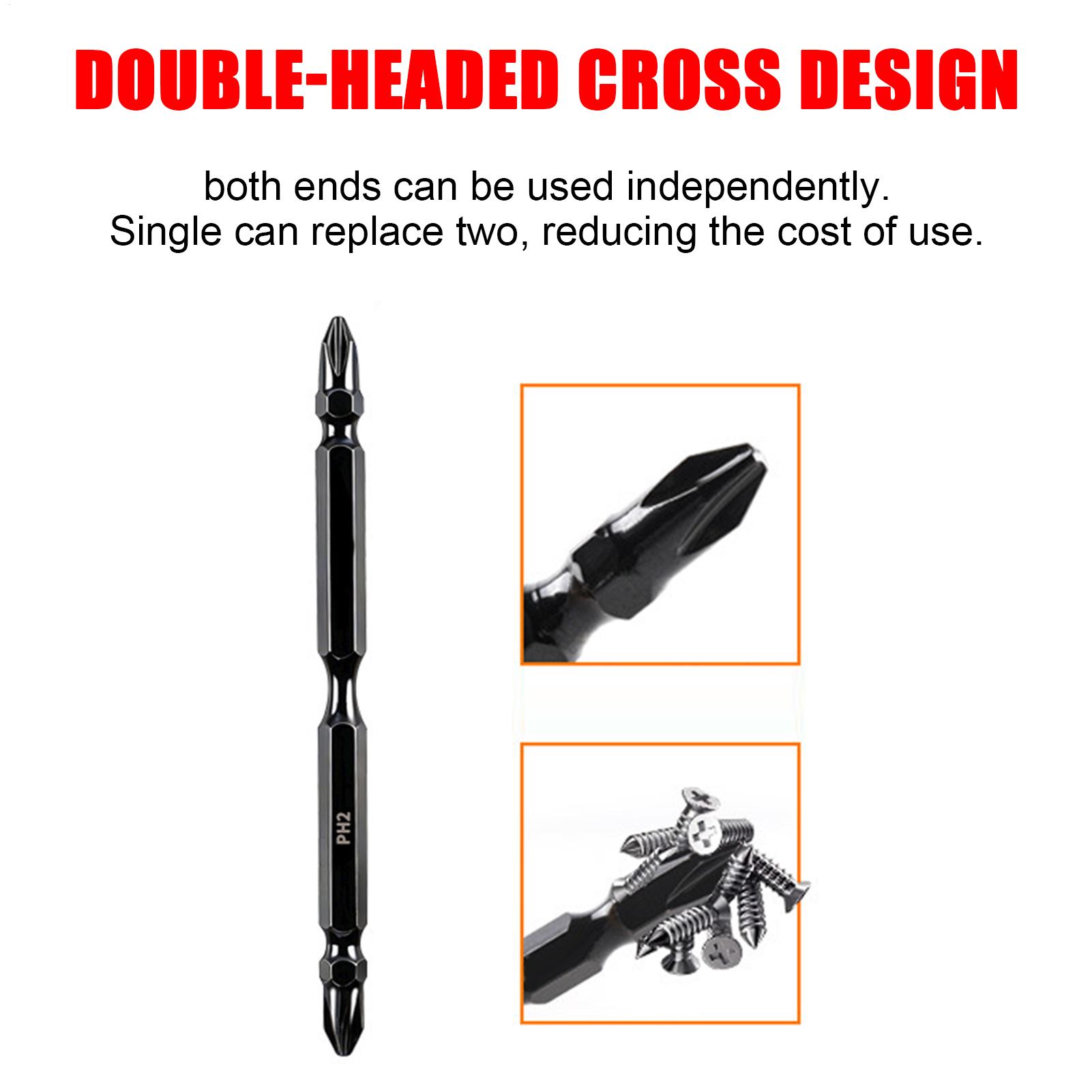 Screwdriver Bit Set Double-End - End Mill ulasan dan harga