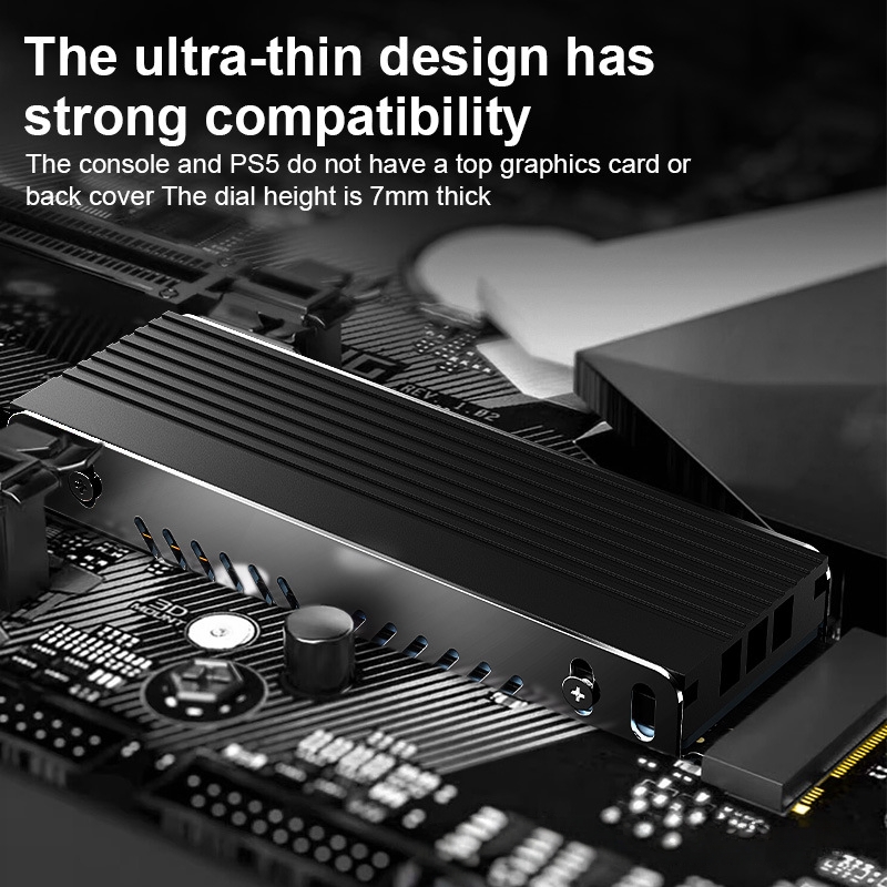 M.2 SSD Heatsink M2 2280 Solid - Aluminium Extrusion ulasan dan harga
