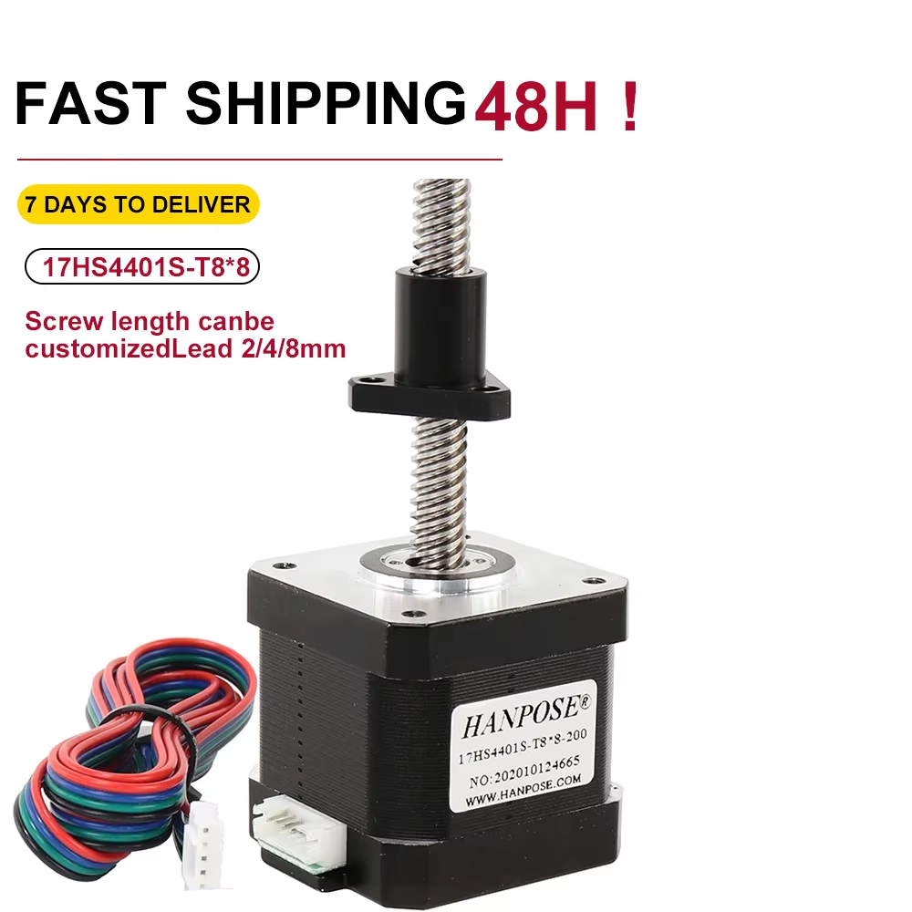 Nema17 Stepper Motor 17HS4401S - Lead Screw 8Mm ulasan dan harga