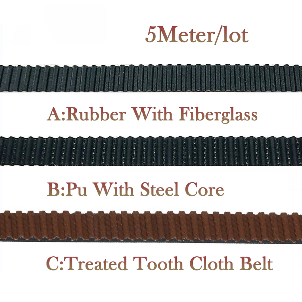 5M 2GT Open Timing Belt 6mm PU - Gt2 Belt ulasan dan harga