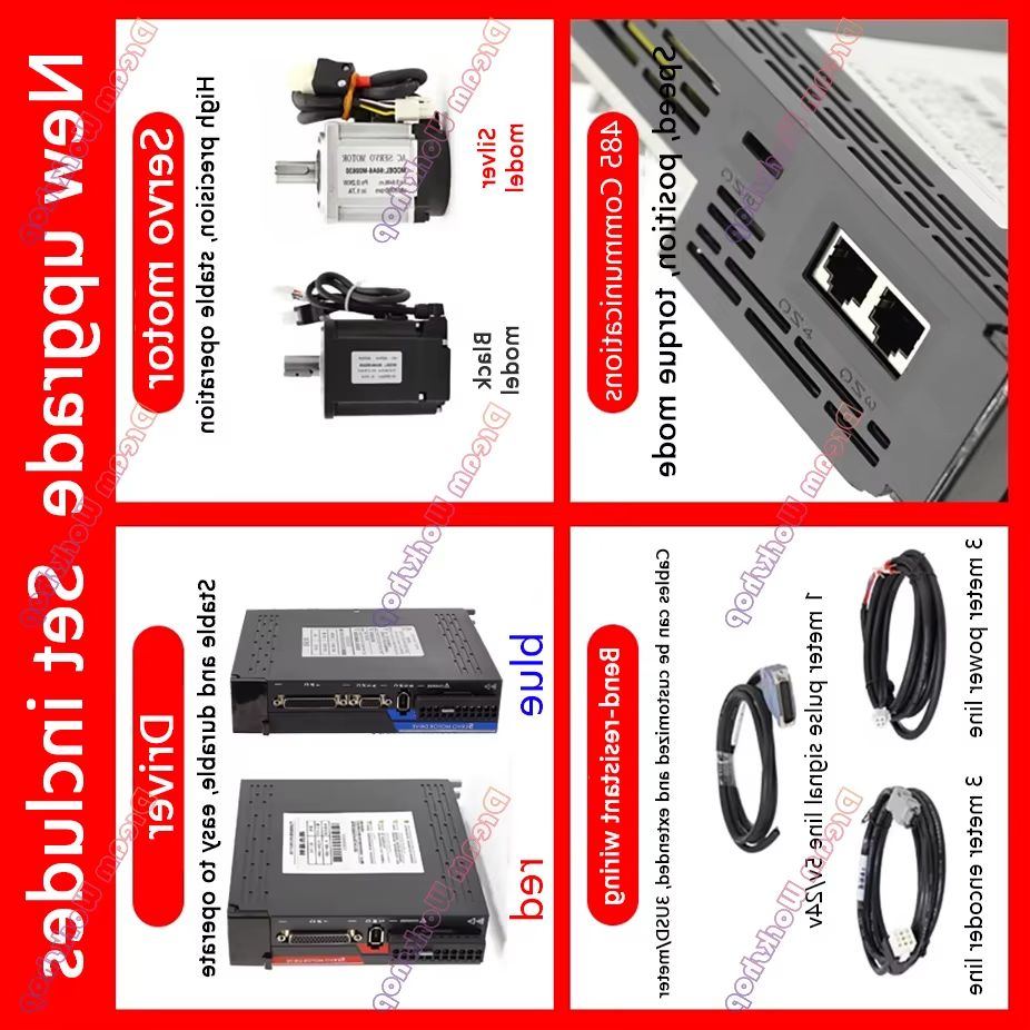 1KW/1.5KW/2KW/2.3KW/2.6KW 220V - Servo Motor ulasan dan harga