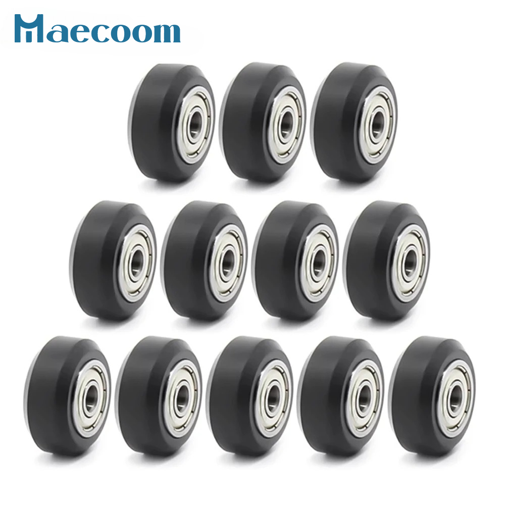 12/24pcs CNC Plastic POM Wheel - V Slot Wheel ulasan dan harga