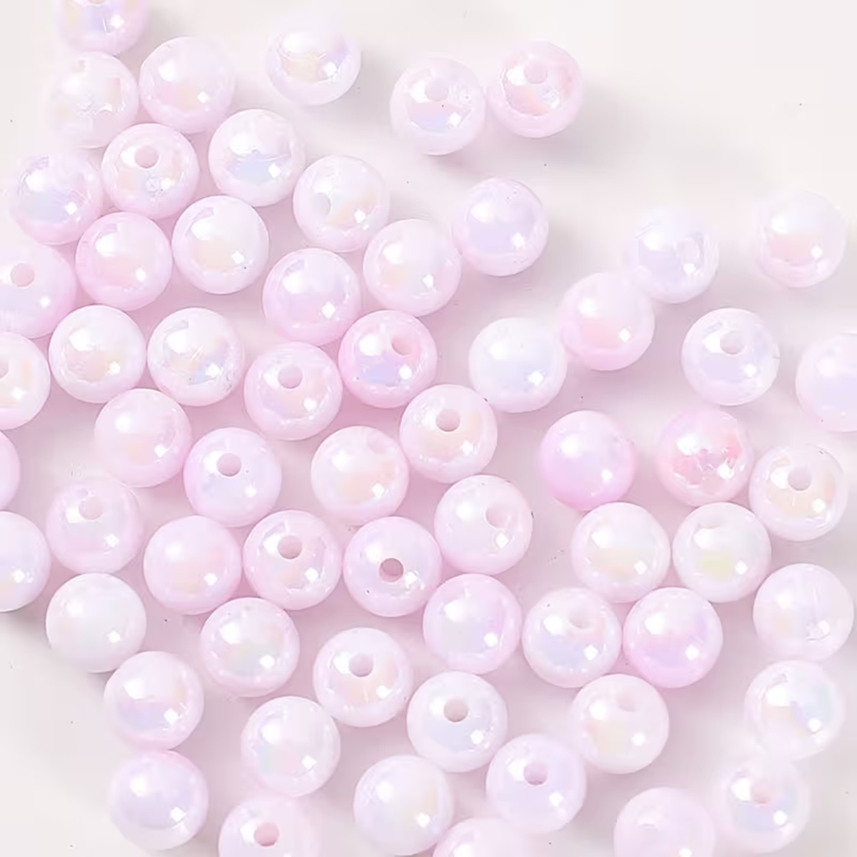 8mm 100pcs Pink Cute And Beaut - Coupling 8Mm ulasan dan harga