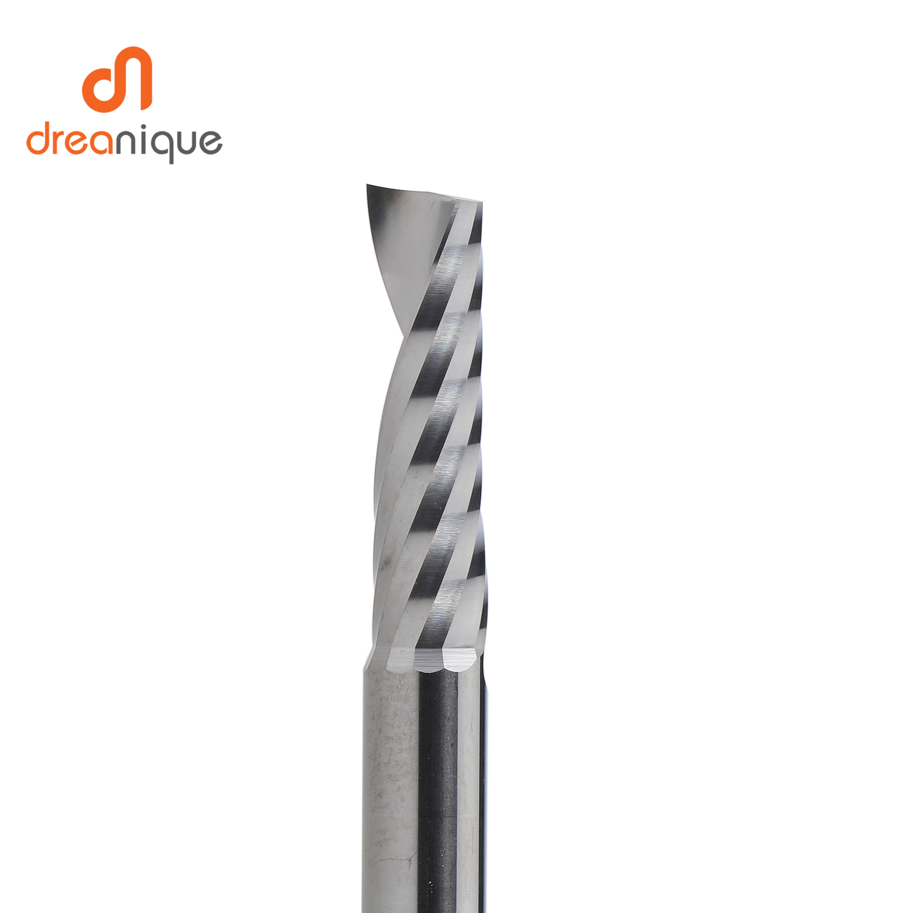 1pc AAAAA single flute spiral  - End Mill Set ulasan dan harga