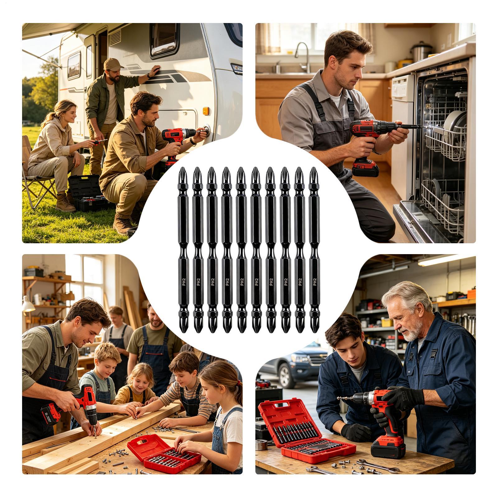 Magnetic Bits For Drill Double - End Mill ulasan dan harga