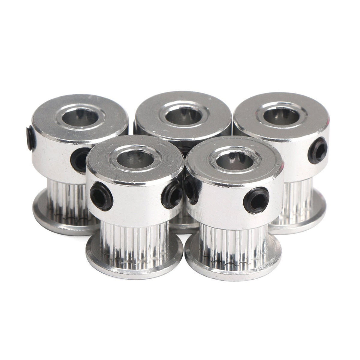 5Pcs Aluminum Gt2 Pulleys 20 T - Gt2 Belt ulasan dan harga
