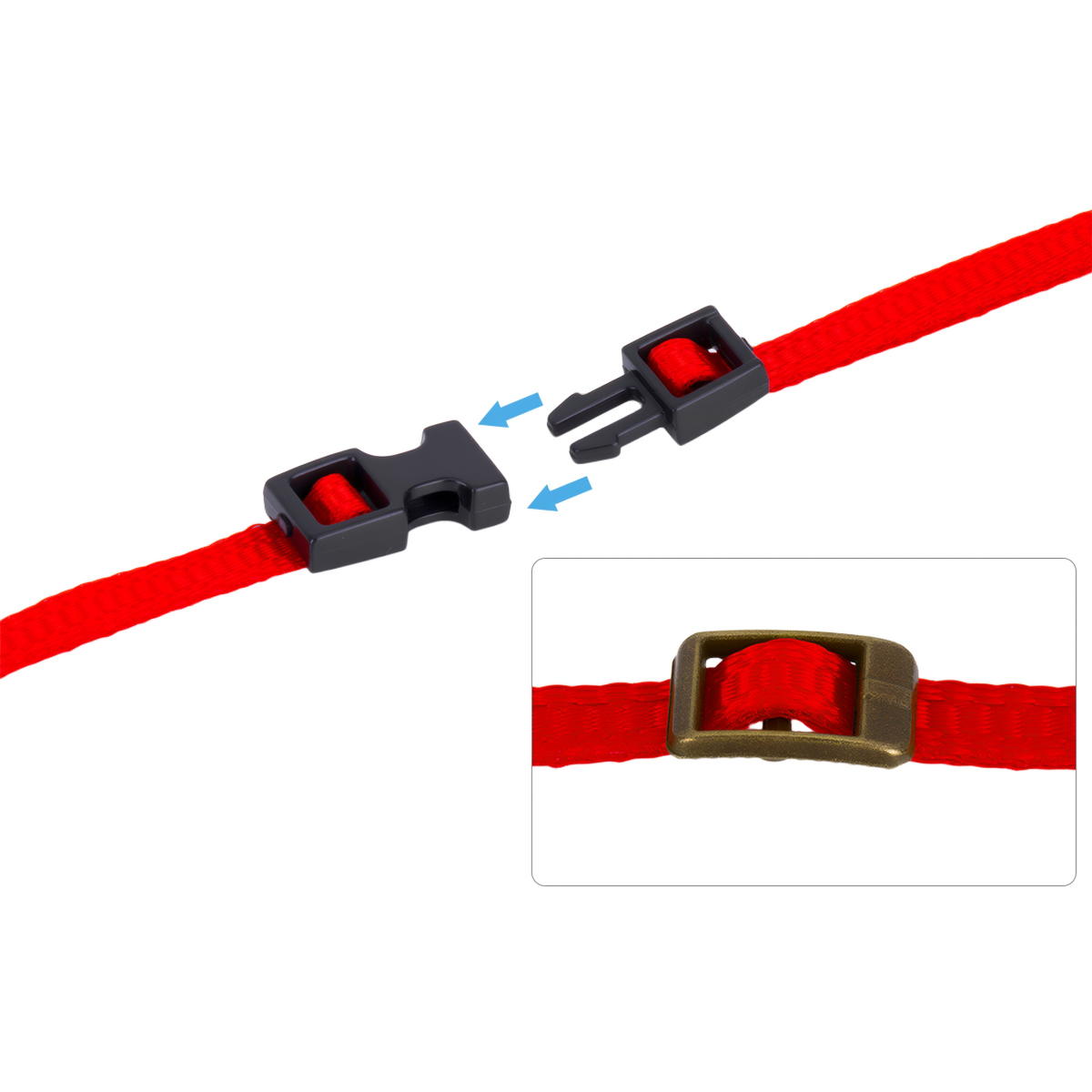 5Pcs Luggage Rope Roof Rack Ti - Ball Screw ulasan dan harga