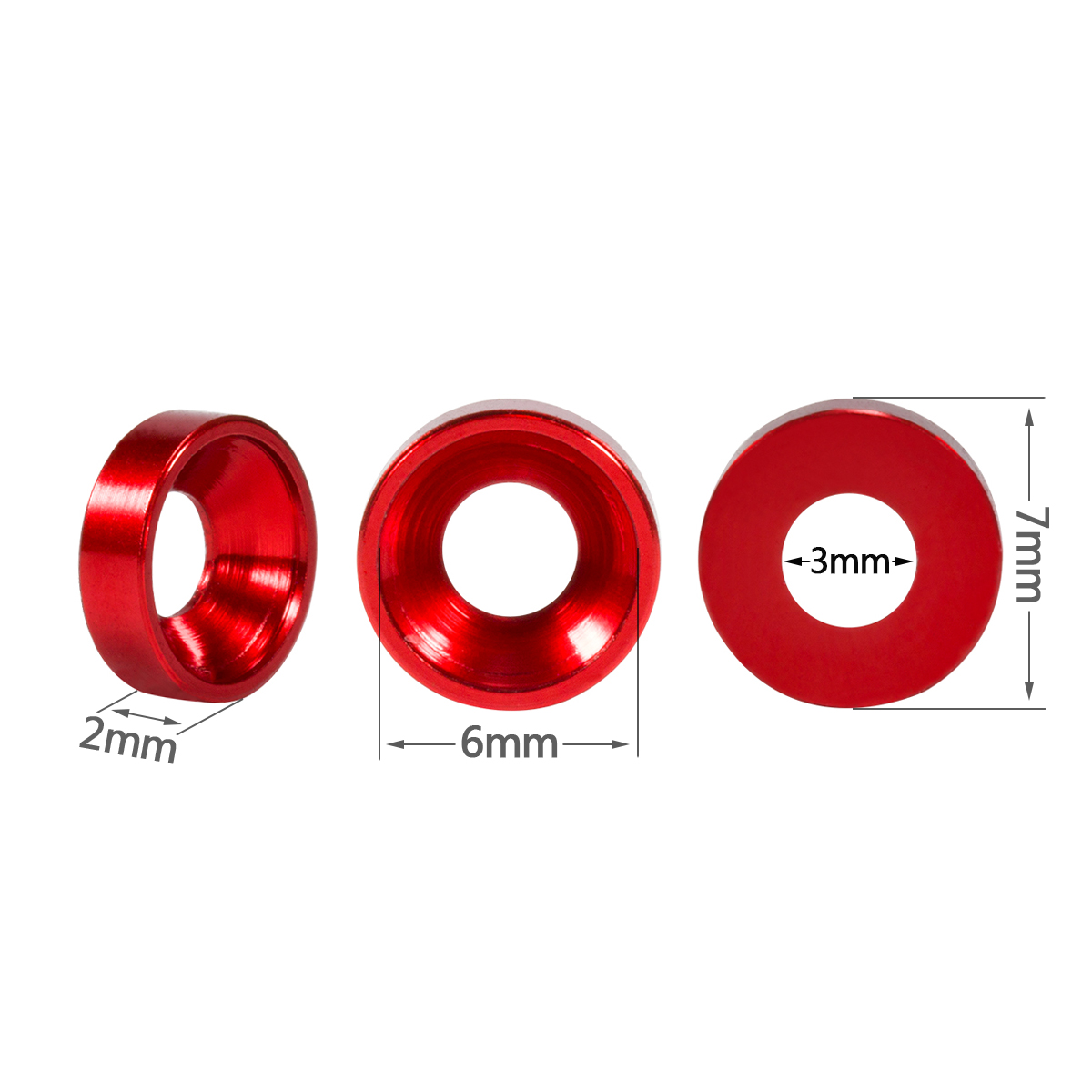 Aluminum Alloy M3 Anodized Cou - Ball Screw ulasan dan harga