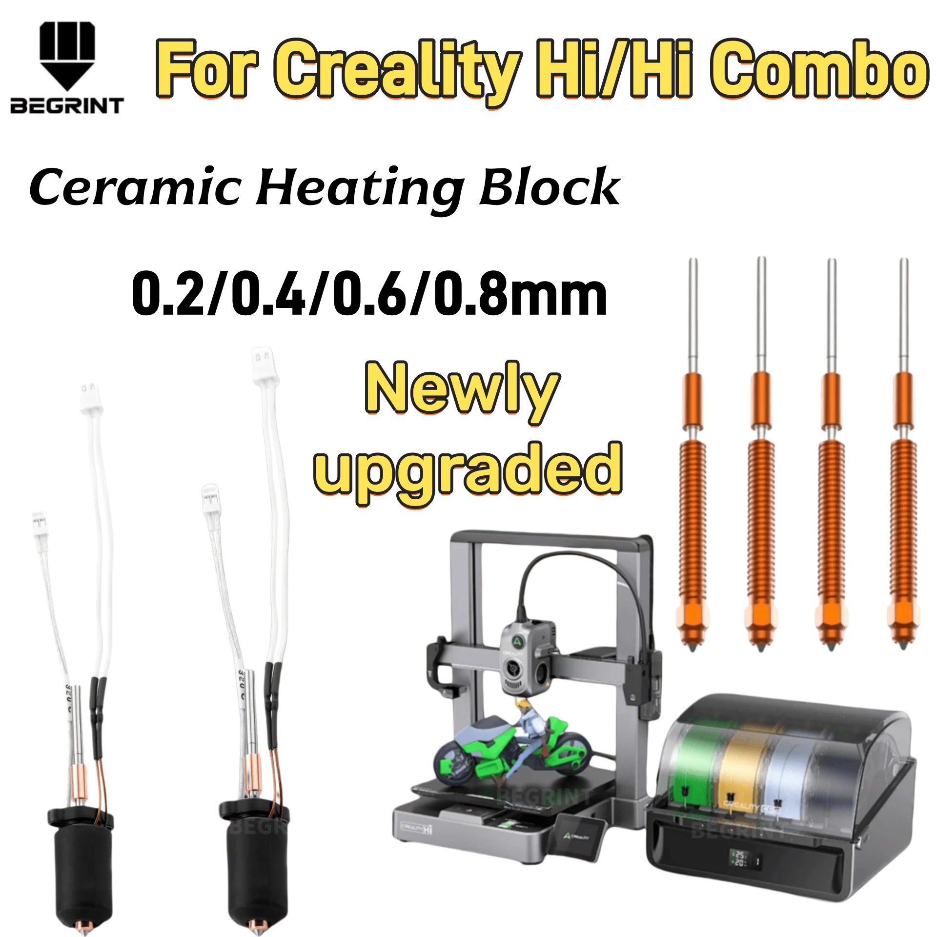 High Temp Ceramic Heater Hoten - Aluminium Profile 2020 ulasan dan harga