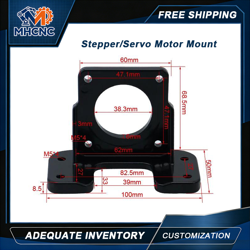 MHCNC Stepper Servo Motor Moun - Nema23 Stepper ulasan dan harga
