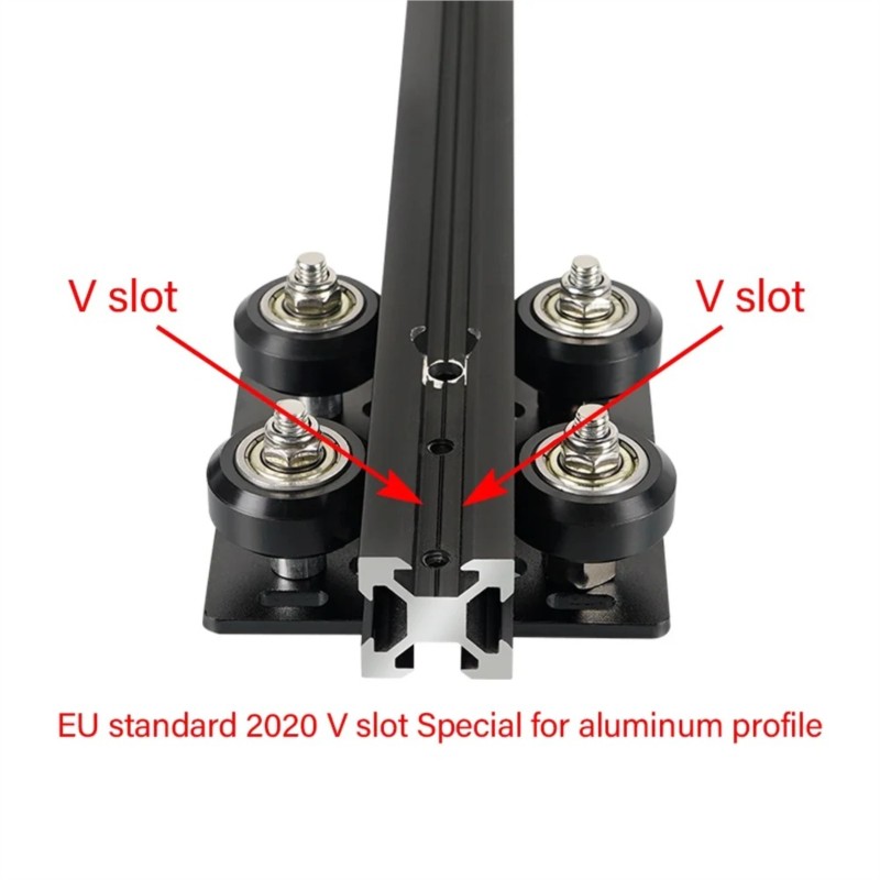 3D Printer Pulley 2020 V-Openb - V Slot Wheel ulasan dan harga