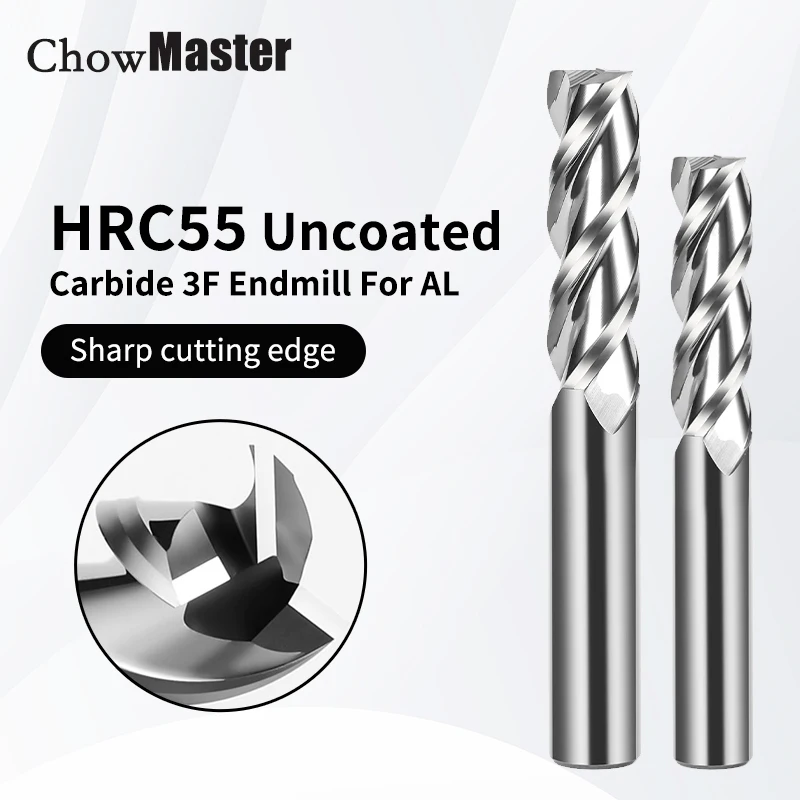 3F End Mill Aluminum 4mm 6mm 8 - End Mill Set ulasan dan harga