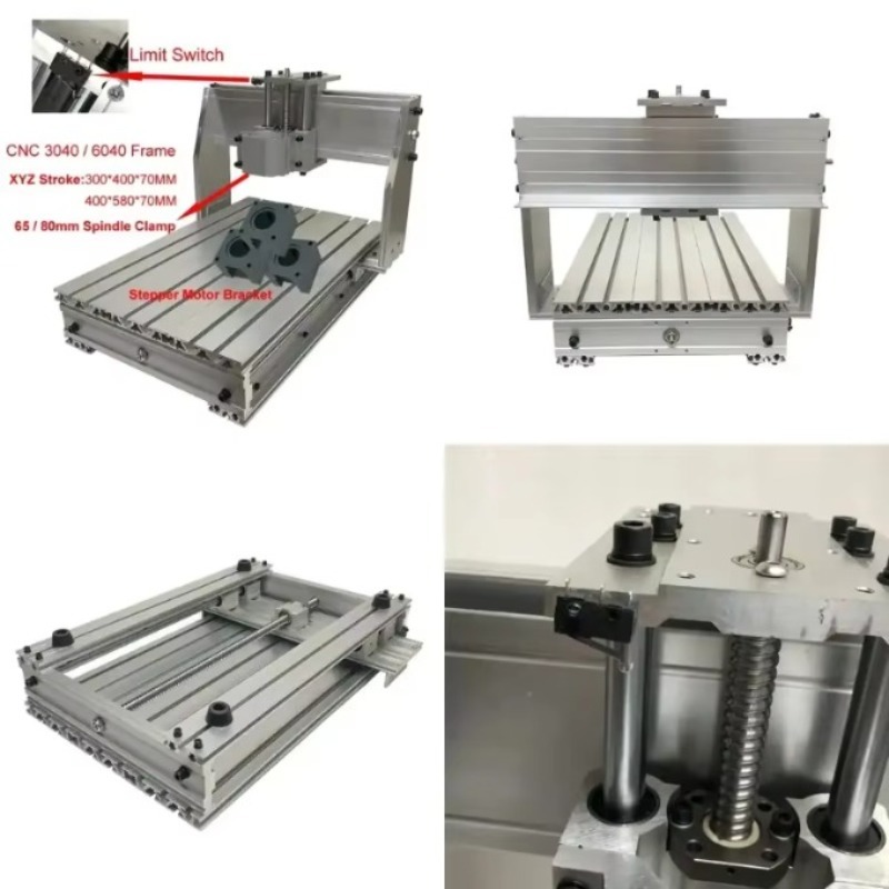 Aluminum CNC 3040 6040 Frame K - Ball Screw ulasan dan harga