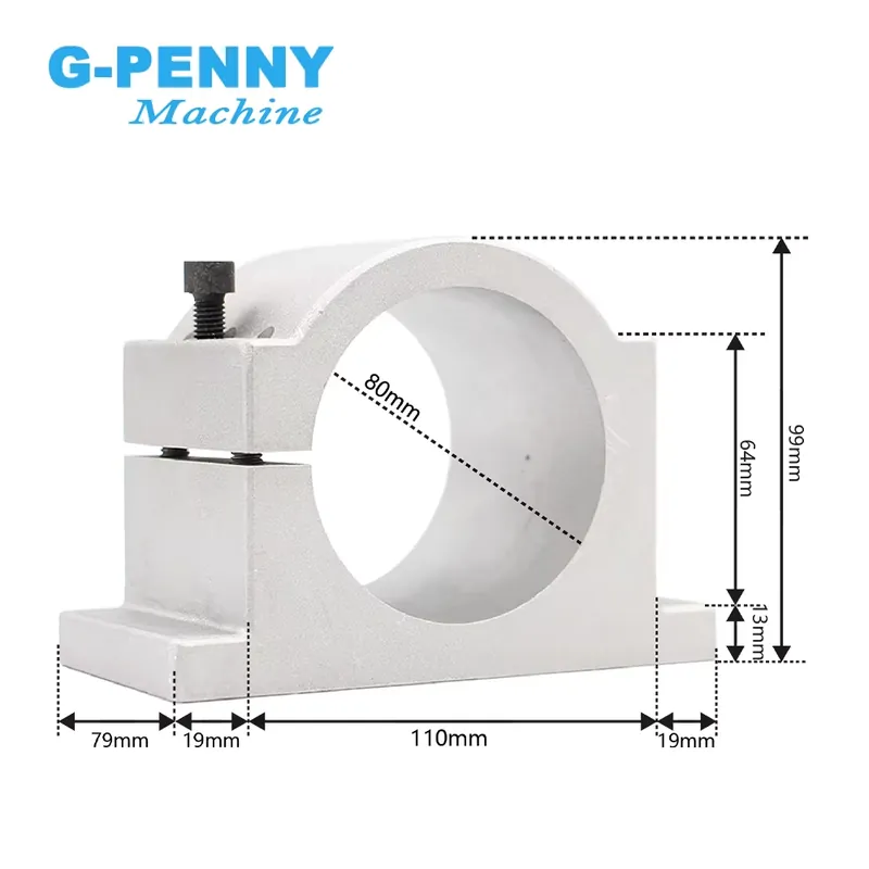 Gpenny 1.5kw ER16 D80mm Water  - Spindle Motor ulasan dan harga