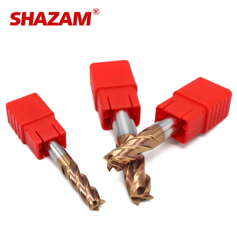 SHAZAM HRC55 4-Flute Flat End  - End Mill Set ulasan dan harga