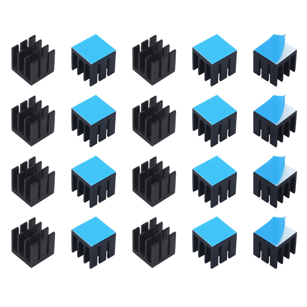 12x12x12mm 50pcs Aluminum Heat - Aluminium Extrusion ulasan dan harga