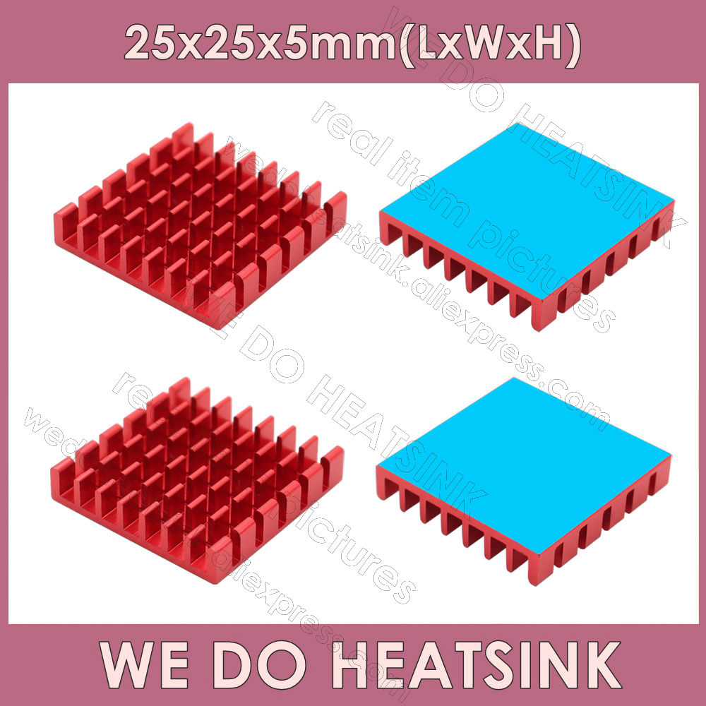 WE DO HEATSINK 25x25x5mm Witho - Aluminium Extrusion ulasan dan harga