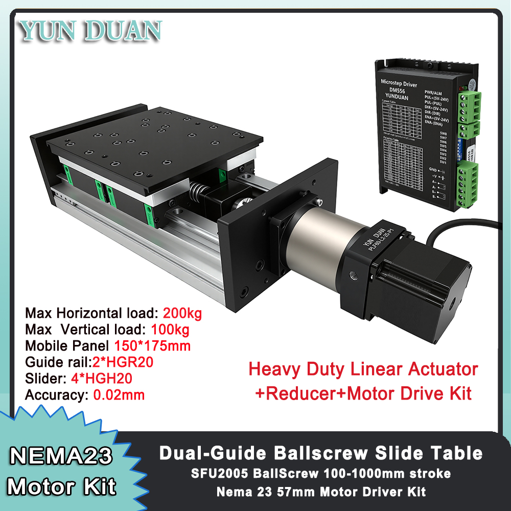200KG Heavy Load Ballscrew Sli - Ball Screw ulasan dan harga