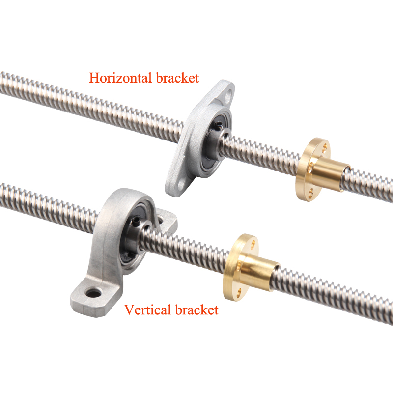 1 Set 8mm T8 Lead Screw 100 15 - Lead Screw 8Mm ulasan dan harga