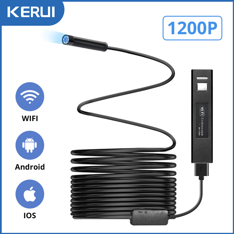 KERUI WiFi Mini Endoscope Micr - Coupling 8Mm ulasan dan harga