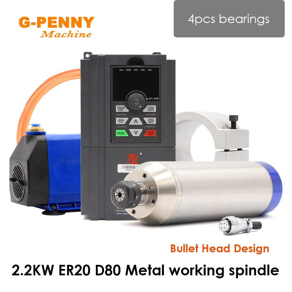 G-Penny 2.2KW Water Cooled Spi - Water Cooled Spindle ulasan dan harga