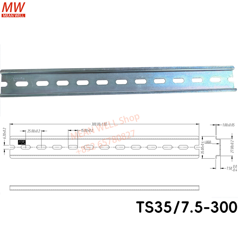 TS35 7.5mm DIN Rail Connector  - Lm8Uu Bearing ulasan dan harga